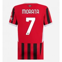 Maglie da calcio AC Milan Alvaro Morata #7 Prima Maglia Femminile 2024-25 Manica Corta